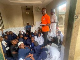 HUMANITARIAN VISIT TO ISLAMIC SCHOOL IN MARABA ABUJA 